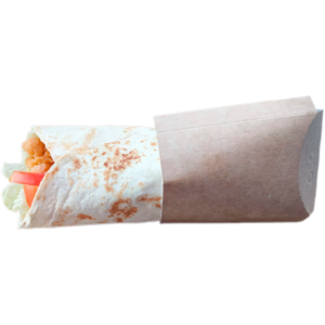 Шава-твист с курицей, с помидорами и двойным сыром